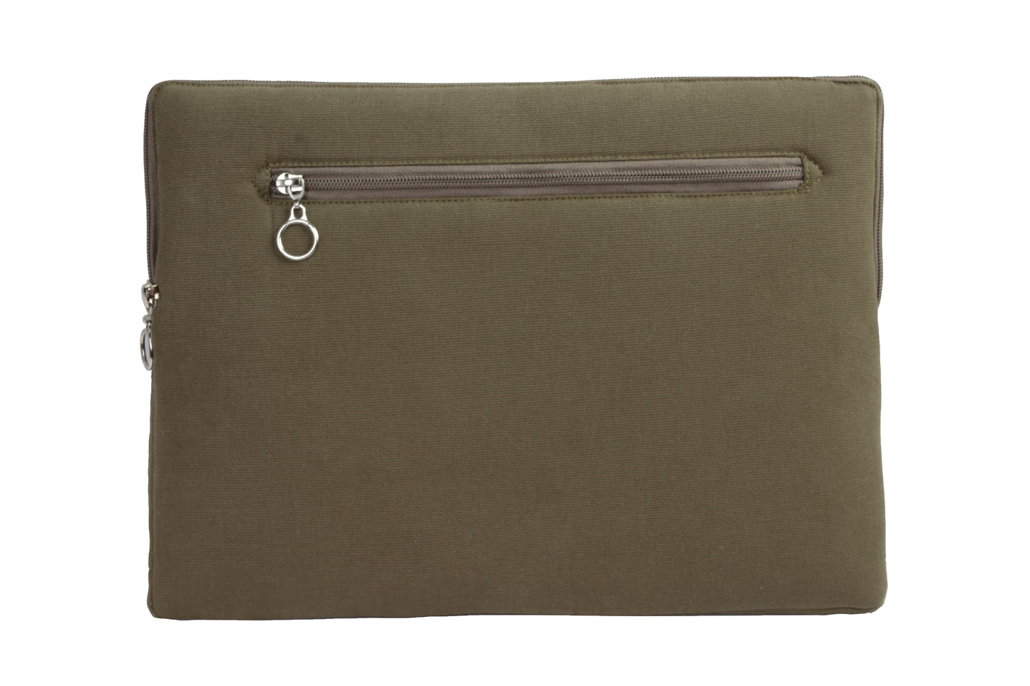 Villain Bear Olive Green Laptop Kılıfı